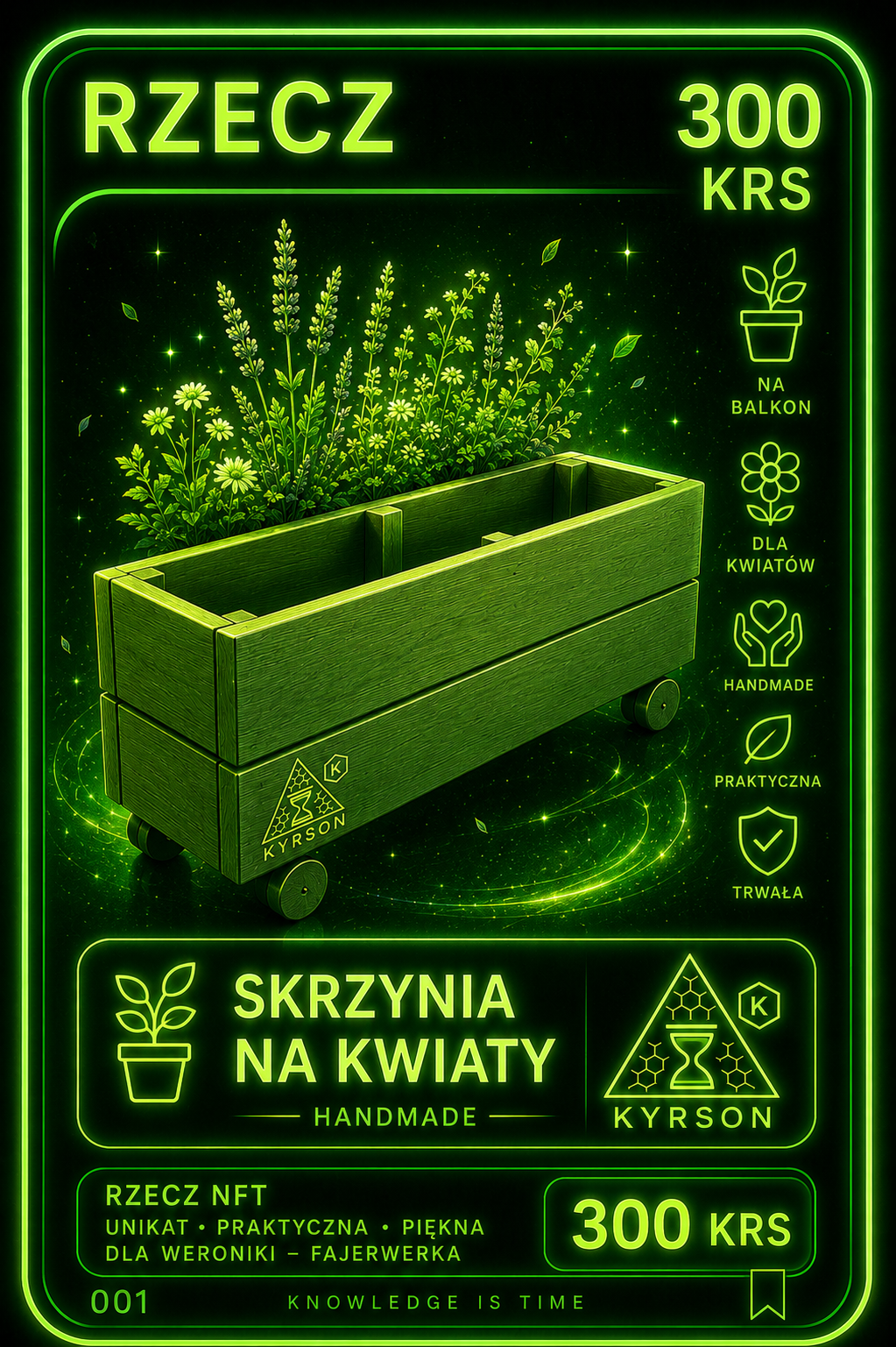 Skrzynia drewniana